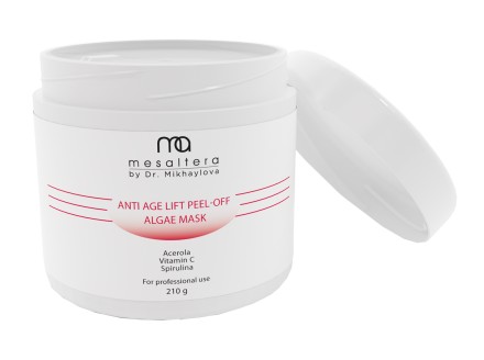 Омолаживающая лифтинговая альгинатная маска Mesaltera by Dr. Mikhaylova ANTI-AGE LIFT PEEL-OFF ALGAE MASK  210 г