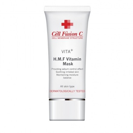 Увлажняющая антиоксидантная крем-маска с осветляющим эффектом Cell Fusion C HMF Vitamin Cream Mask  80мл